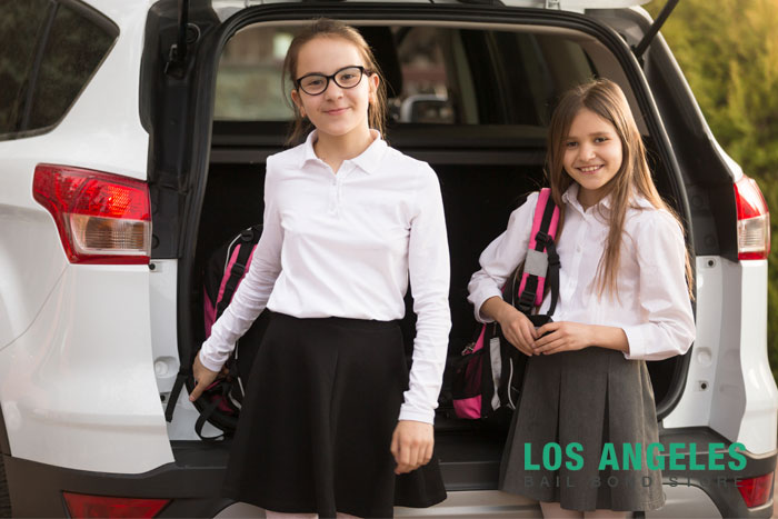 los angeles bail bond store back to school