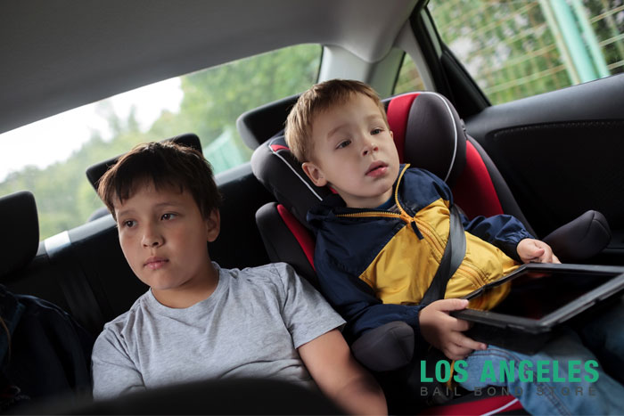 los angeles bail bond store car seat laws