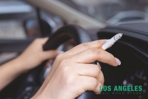 smoking and driving